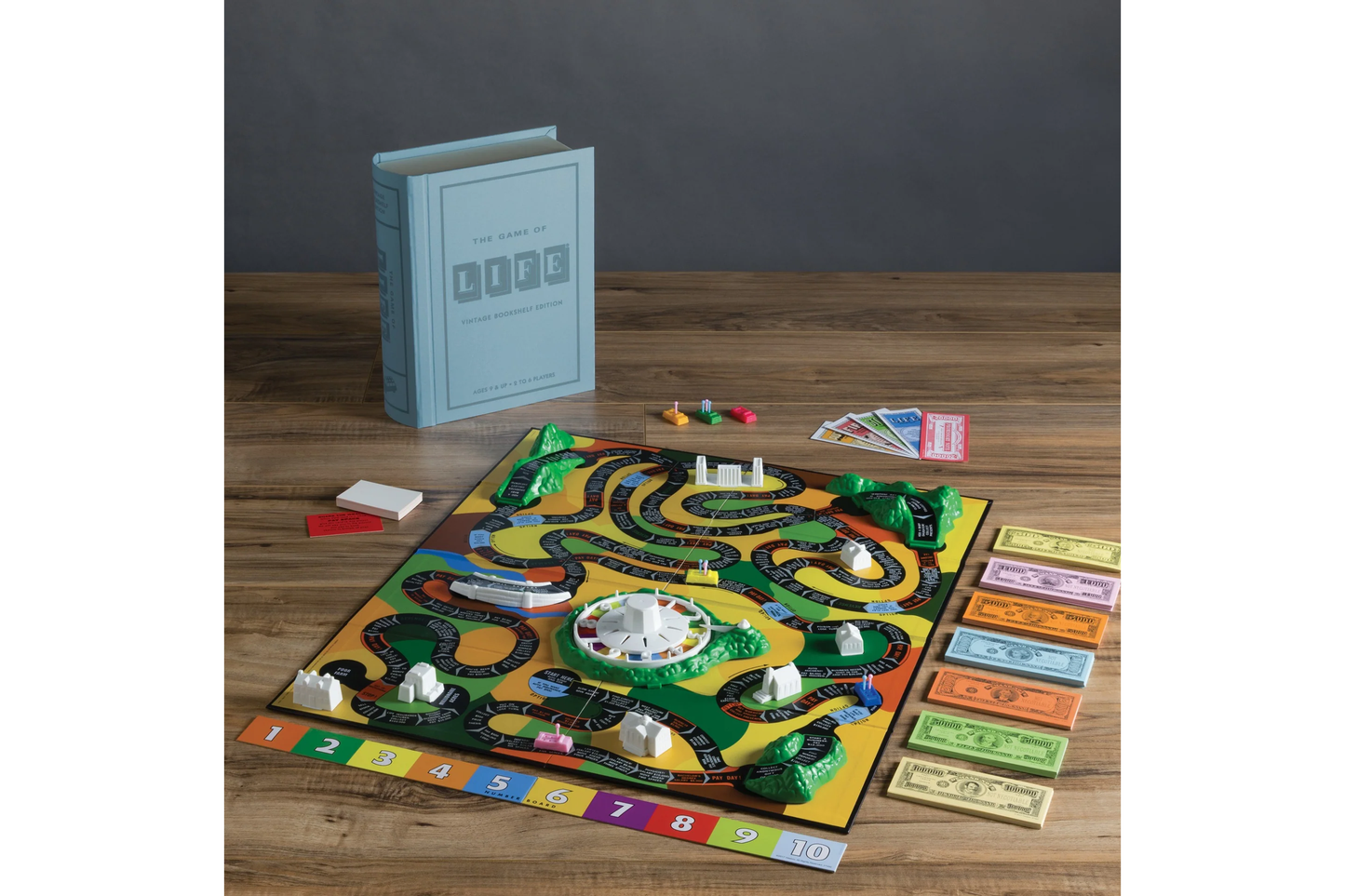 WS Game Company Vintage Bookshelf Edition - The Game of Life | Flywheel | Stationery | Tasmania