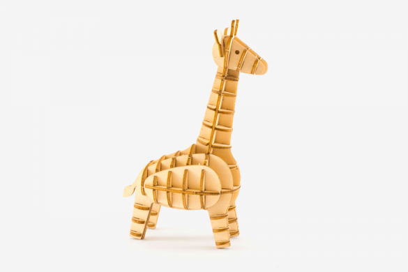 Ki-gu-mi Plywood Puzzle - Giraffe
