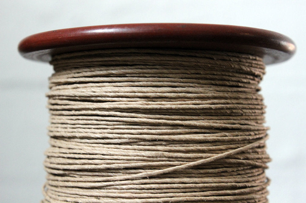 Paperphine Paper twine on Recycled Silk Bobbin - Natural | Flywheel | Stationery | Tasmania