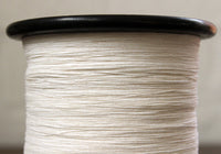 Paperphine Paper twine on Recycled Silk Bobbin - White