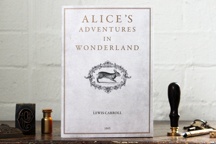 Slow Design Libri Muti Notebook - Alice's Adventures in Wonderland | Flywheel | Stationery | Tasmania