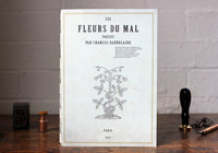Slow Design Libri Muti Notebook - Les Fleurs Du Mal | Flywheel | Stationery | Tasmania