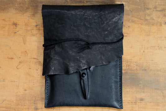 Slow Design Leather - Scissors Pochette | Flywheel | Stationery | Tasmania