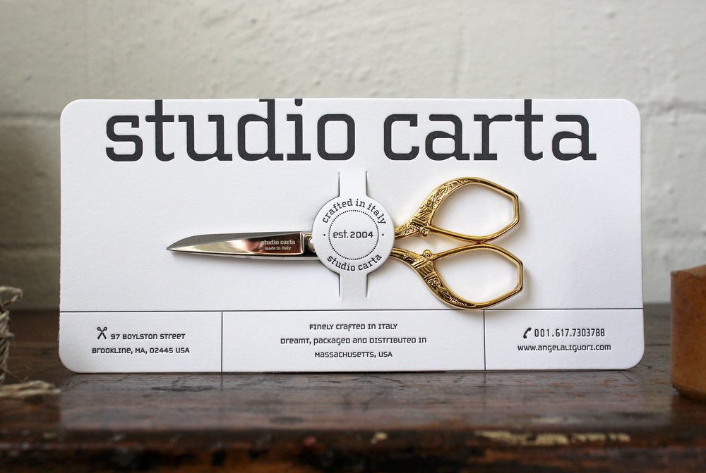 Studio Carta Scissors - Florentine | Flywheel | Stationery | Tasmania