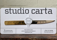 Studio Carta Letter Opener | Flywheel | Stationery | Tasmania
