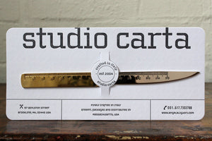 Studio Carta Letter Opener | Flywheel | Stationery | Tasmania