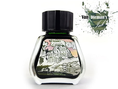 Van Dieman's Ink Fountain Pen Ink - Eucalyptus Regnans | Flywheel | Stationery | Tasmania