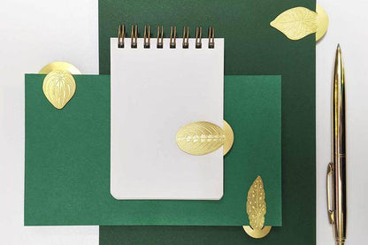 Another Studio Brass Leaf Bookmarks | Flywheel | Stationery | Tasmania