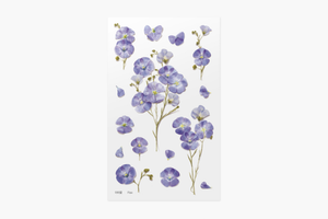 Appree Pressed Flower Stickers - Flax | Flywheel | Stationery | Tasmania