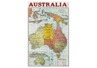 Cavallini 500 Piece Puzzle - Australia Map