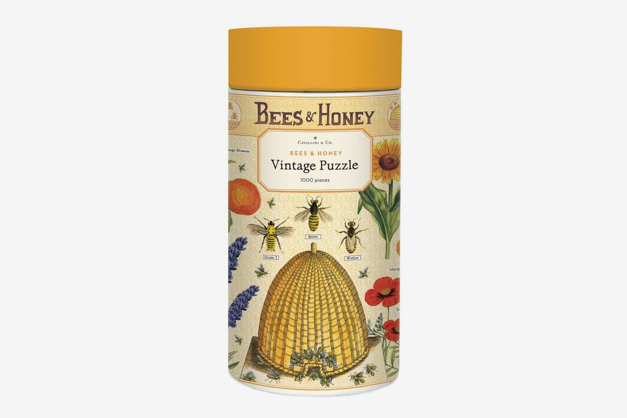 Cavallini 1000 Piece Puzzle - Bees & Honey | Flywheel | Stationery | Tasmania