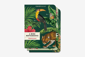 Cavallini Mini Notebook Set - Tropicale