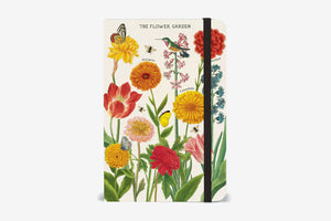 Cavallini Notebook Small - Flower Garden
