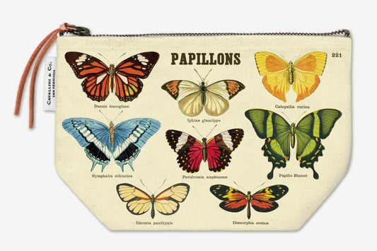 Cavallini Pouch - Butterflies | Flywheel | Stationery | Tasmania