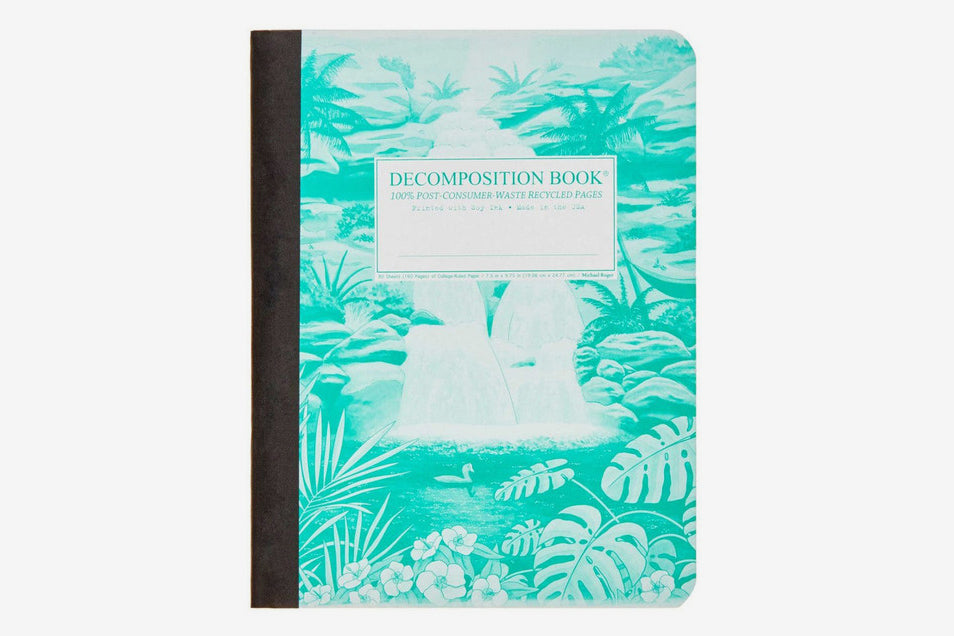 Decomposition Book Large - Hawaiian Waterfall | Flywheel | Stationery | Tasmania