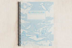 Decomposition Book Large - Flying Sharks
