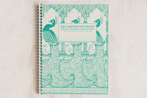 Decomposition Book Large - Peacocks