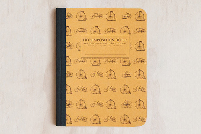 Decomposition Book Large - Vintage Bicycles