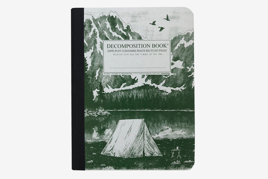 Decomposition Book Large - Mountain Lake | Flywheel | Stationery | Tasmania