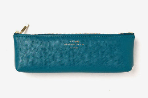 Delfonics Quitterie Pencil Case - Turquoise