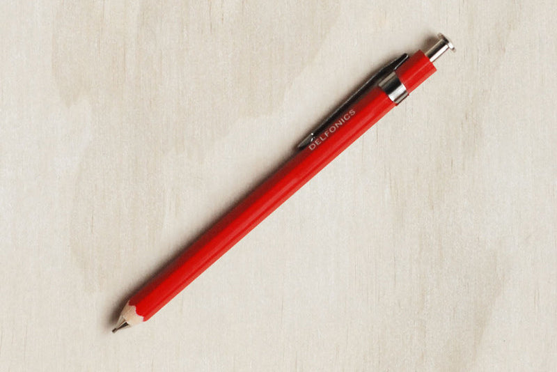 Delfonics Pencil Mini - Red | Flywheel | Stationery | Tasmania