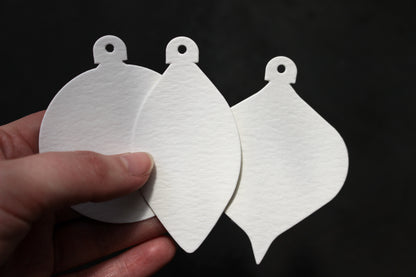 10 x Blank Ornament Tags | Flywheel | Stationery | Tasmania