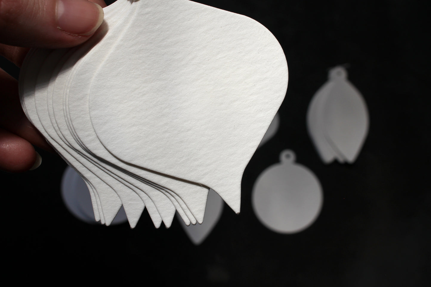 10 x Blank Ornament Tags | Flywheel | Stationery | Tasmania