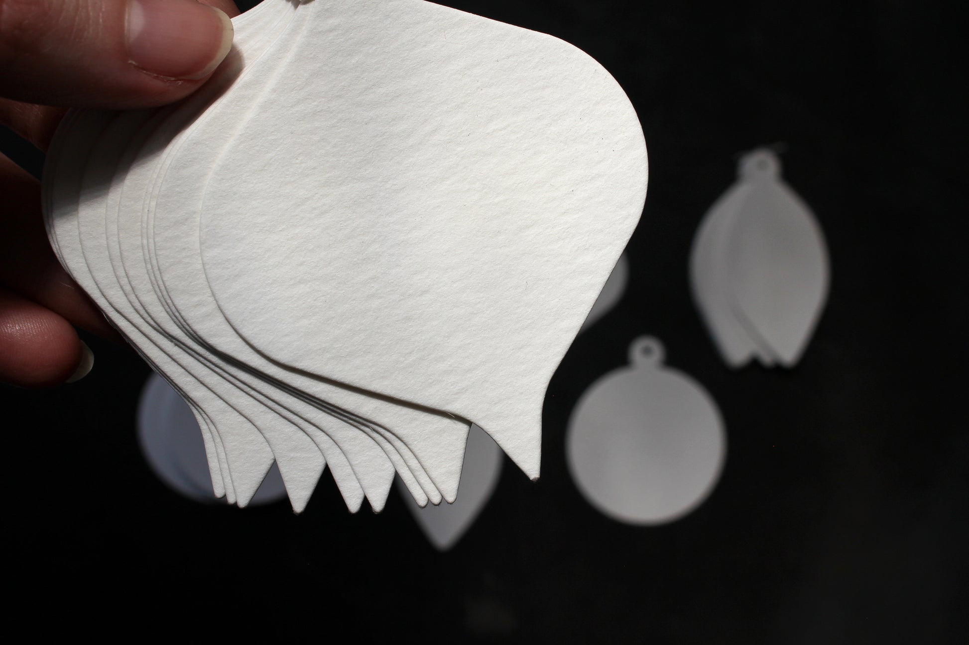 10 x Blank Ornament Tags | Flywheel | Stationery | Tasmania