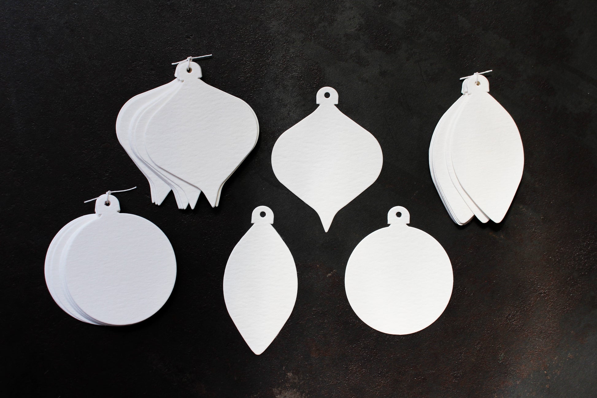 10 x Blank Ornament Tags | Flywheel | Stationery | Tasmania