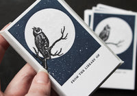 Letterpress Bookplates - Owl