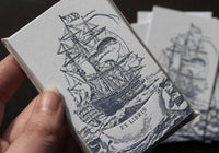Letterpress Bookplates - Ship | Flywheel | Stationery | Tasmania