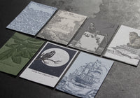 Letterpress Bookplates - Ship | Flywheel | Stationery | Tasmania