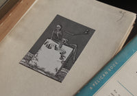 Letterpress Bookplates - Skeleton