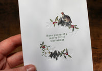 Letterpress Christmas Card - Merry Little Christmas | Flywheel | Stationery | Tasmania