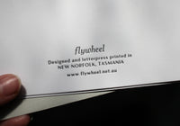 Letterpress Christmas Notecard - Merry Moments | Flywheel | Stationery | Tasmania
