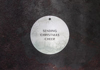Letterpress Christmas Tags - Misty Greetings