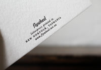 Letterpress Greeting Card - "Thanks a bunch" | Flywheel | Stationery | Tasmania