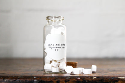Bottled Sealing Wax - White | Flywheel | Stationery | Tasmania