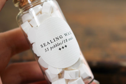 Bottled Sealing Wax - White | Flywheel | Stationery | Tasmania