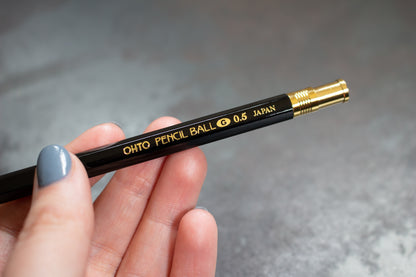 OHTO Pencil Ball 0.5mm Gel Pen - Black | Flywheel | Stationery | Tasmania