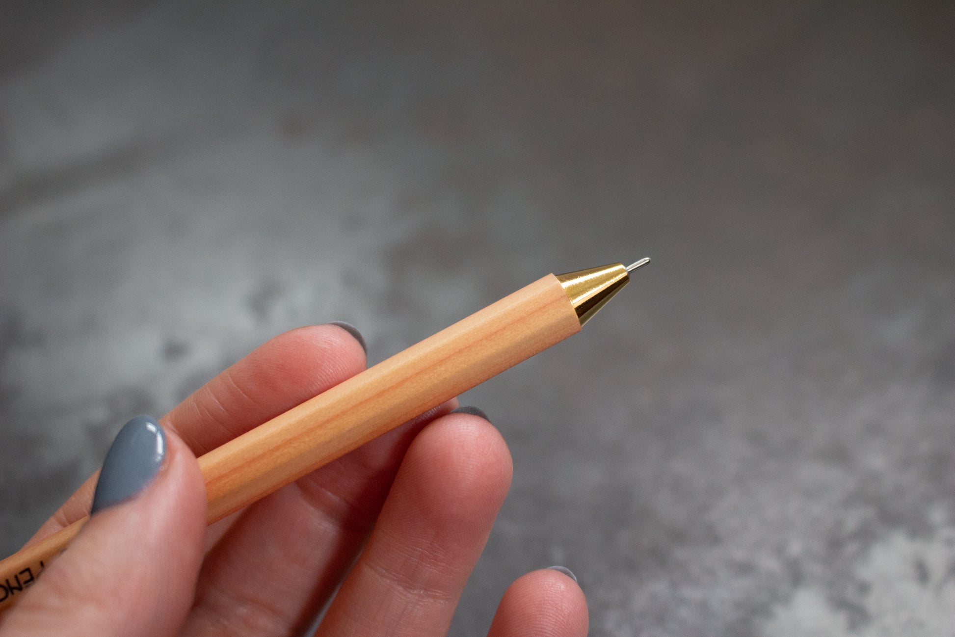 OHTO Pencil Ball 0.5mm Gel Pen - Natural | Flywheel | Stationery | Tasmania