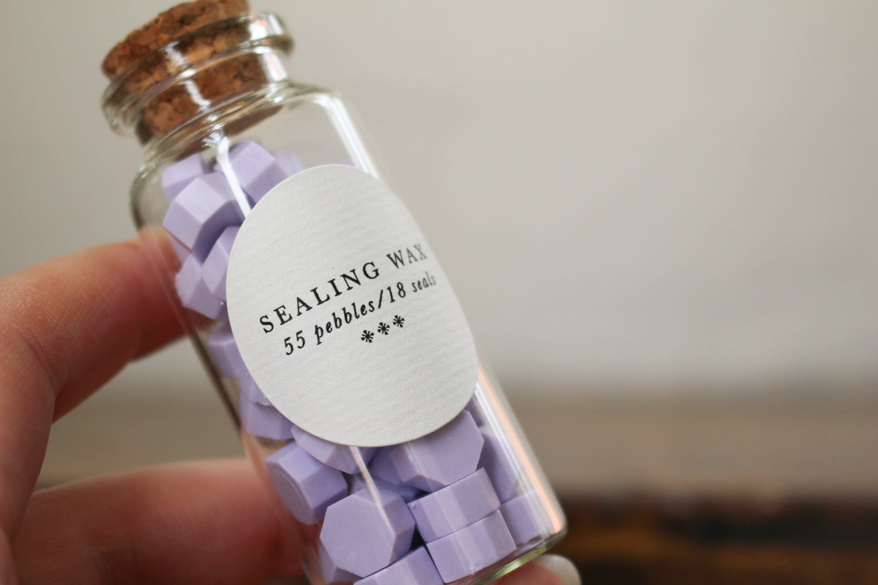 Bottled Sealing Wax - Lavender | Flywheel | Stationery | Tasmania