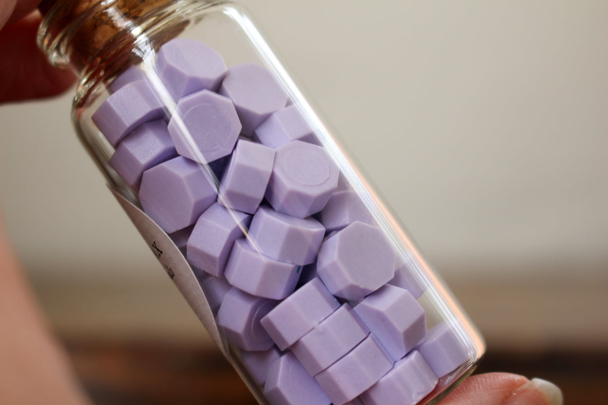 Bottled Sealing Wax - Lavender | Flywheel | Stationery | Tasmania