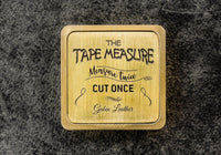 Galen Leather Brass Tape Measure | Flywheel | Stationery | Tasmania
