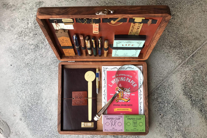 Galen Leather The Writing Box | Flywheel | Stationery | Tasmania