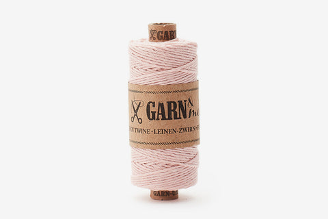 Garn & Mehr Linen Twine - Powder Rose