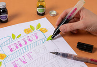 Herbin Refillable Brush Pen - Medium Tip
