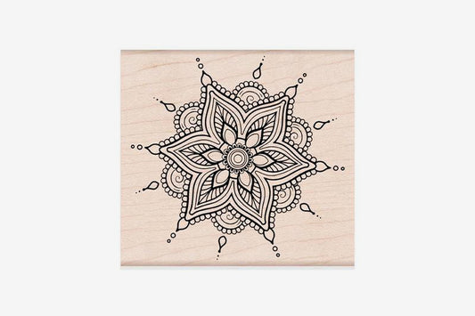 Hero Arts Stamp - Henna Flower Pattern | Flywheel | Stationery | Tasmania