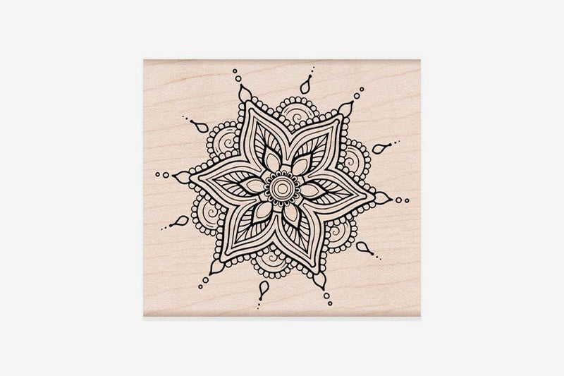 Hero Arts Stamp - Henna Flower Pattern