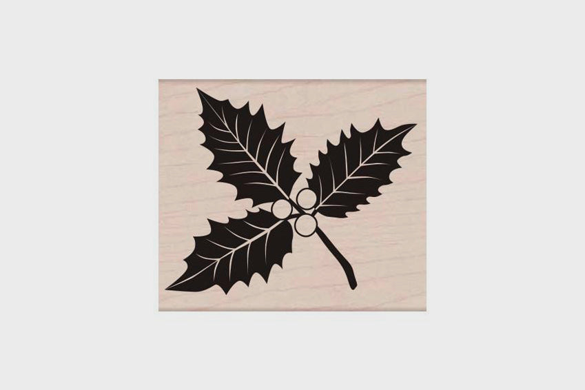 Hero Arts Christmas Stamp - Poinsettia with Berries
